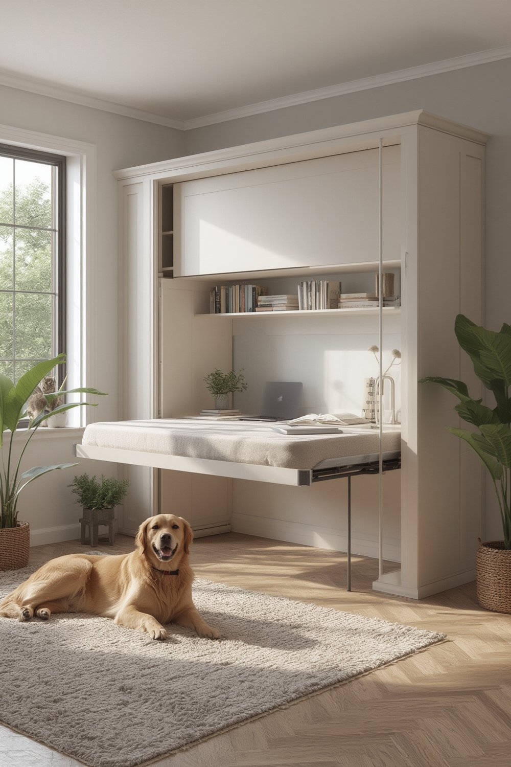 Murphy Bed Desk Combo: 3 Best Ways to Save Space (Guide) 2 Murphy bed desk combo - Illustration 1