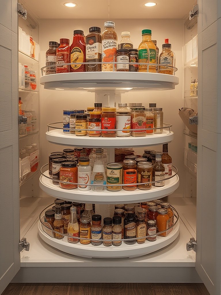 lazy susan in action