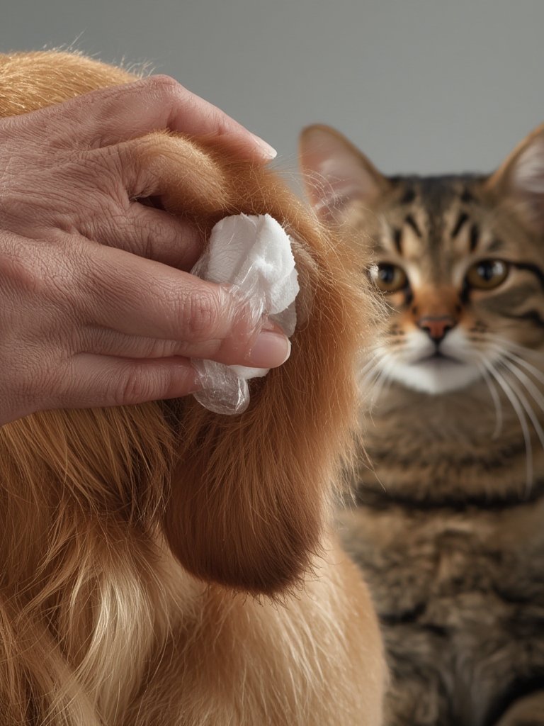 ear cleanser in action
