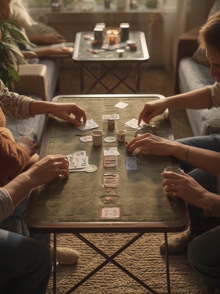 Card Table: 7 Ultimate Secrets for Best Game Nights in 2026 2 card table in action