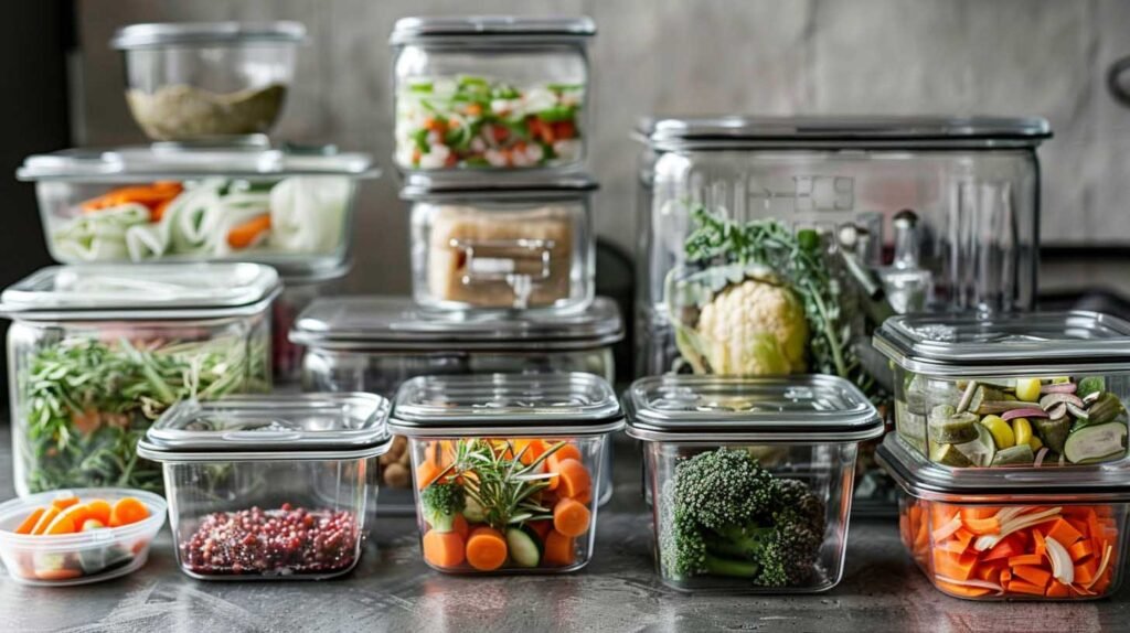 Glass Containers: 5 Ultimate Solutions For Best Food Storage In 2026 3 glass food containers in different shapes and sizes TopGardenFinds