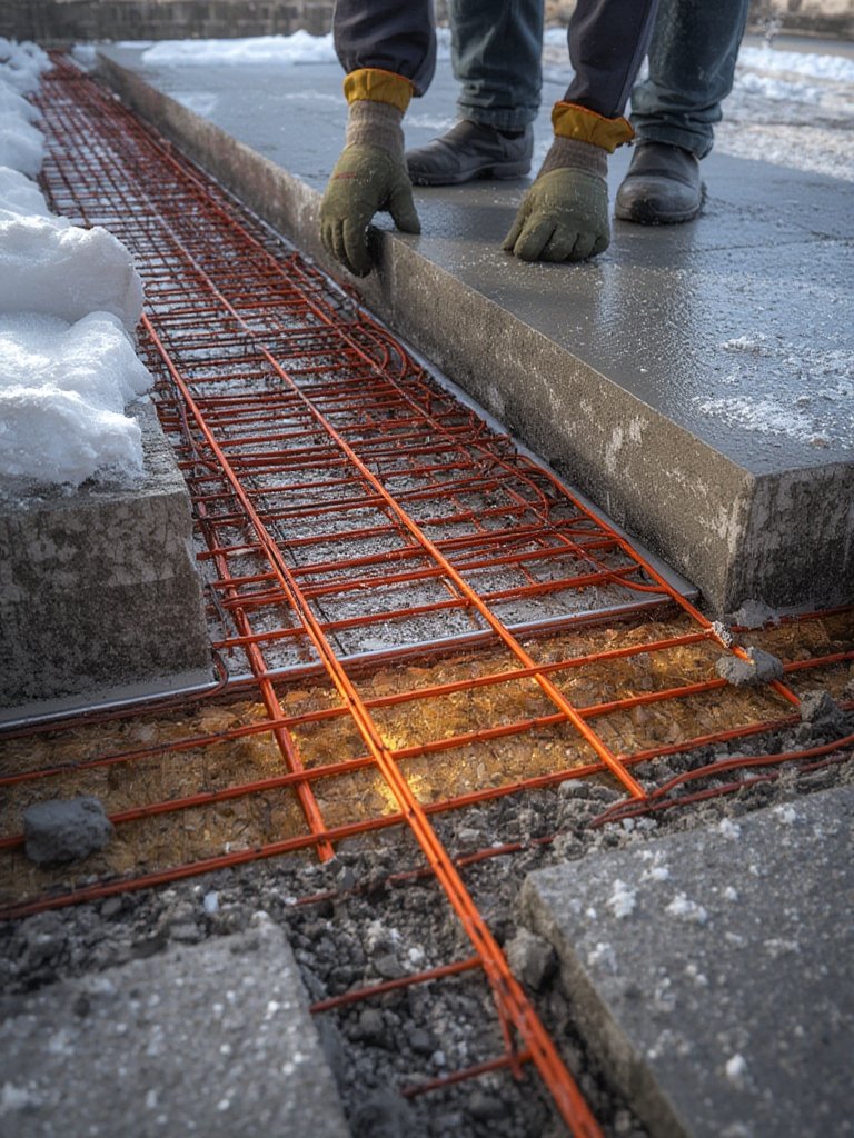 heated driveway system cost - Illustration 2