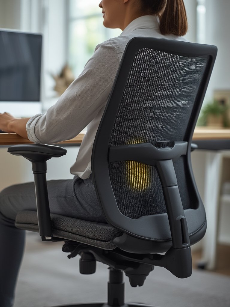 Ergonomic Chair: 7 Ultimate Steps for Best Office Comfort 2 ergonomic chair in action