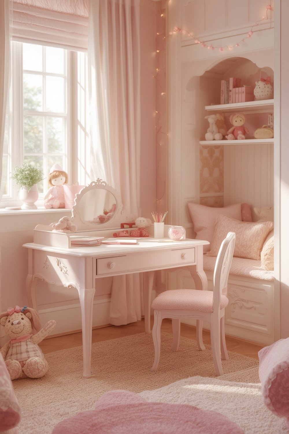 princess desk product view