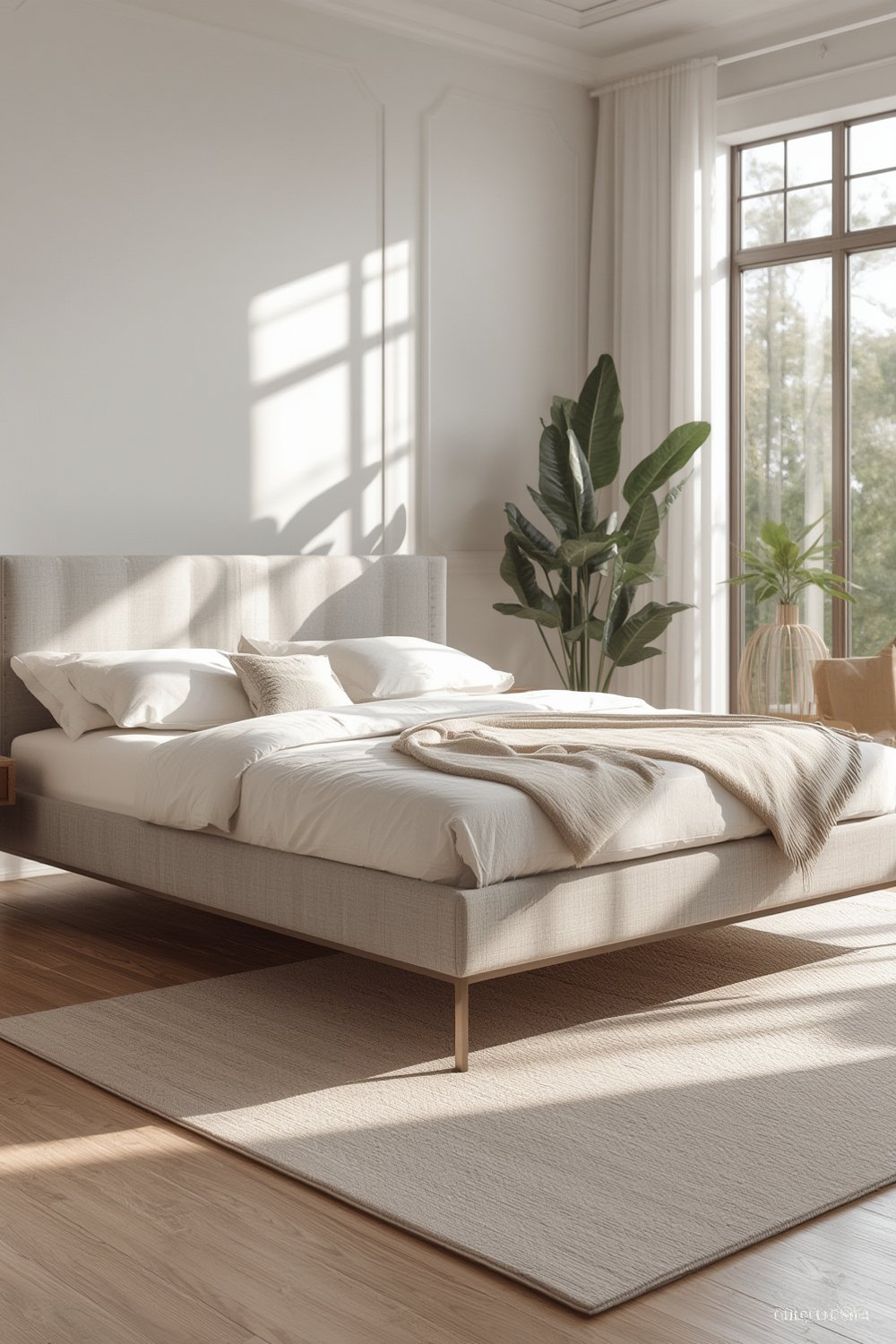 queen bedframe product view