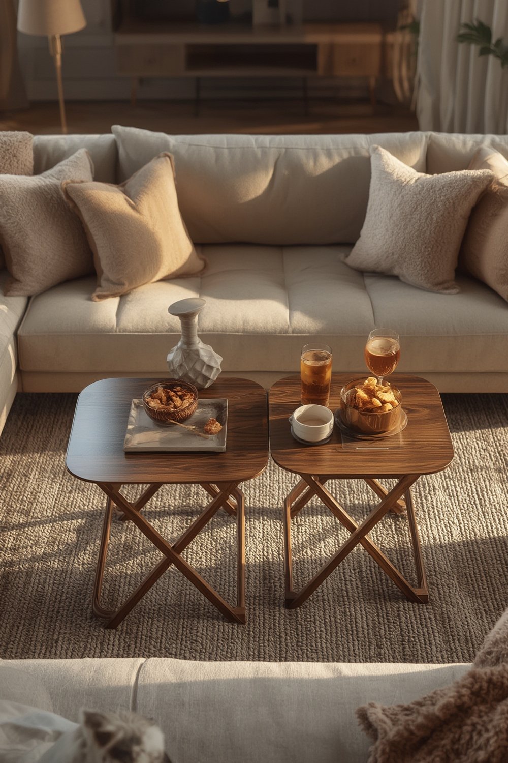 snack tables product view