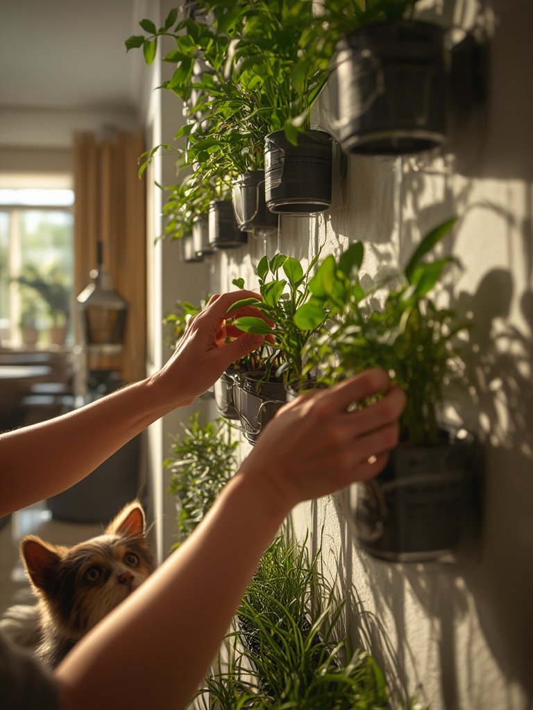 vertical garden wall system - Illustration 2