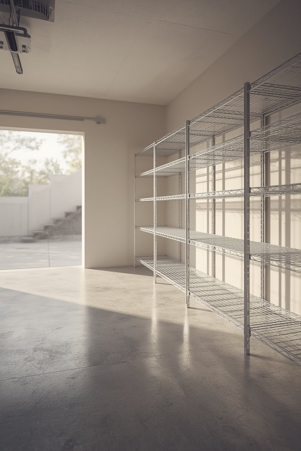garage shelving product view