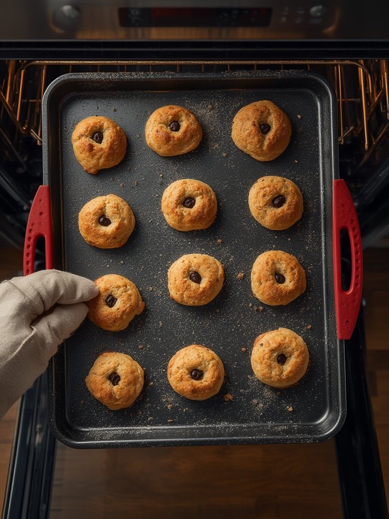 nonstick bakeware in action
