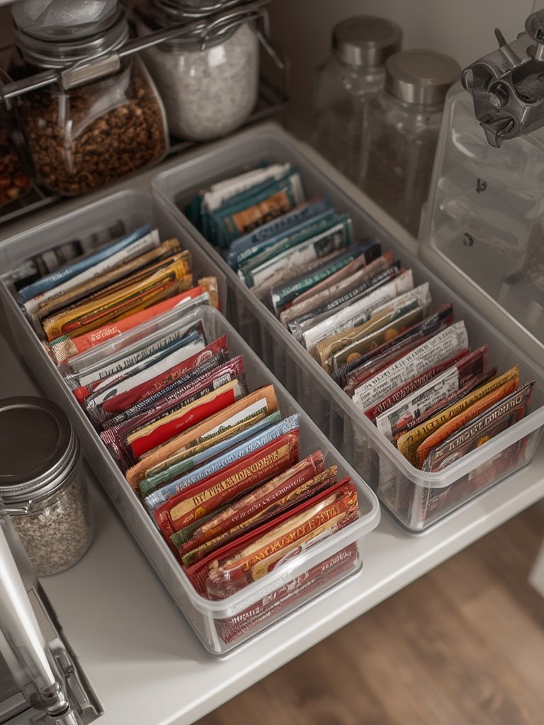 packet organizer in action