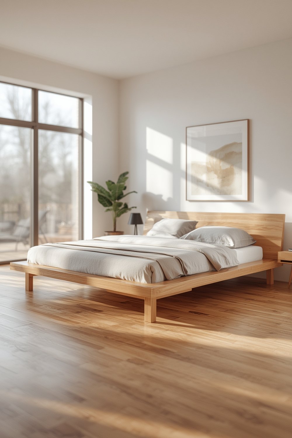 platform bed product view
