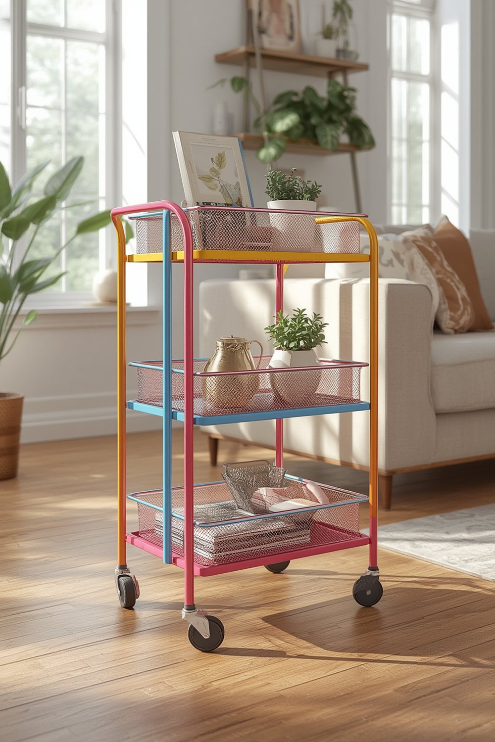rolling cart product view