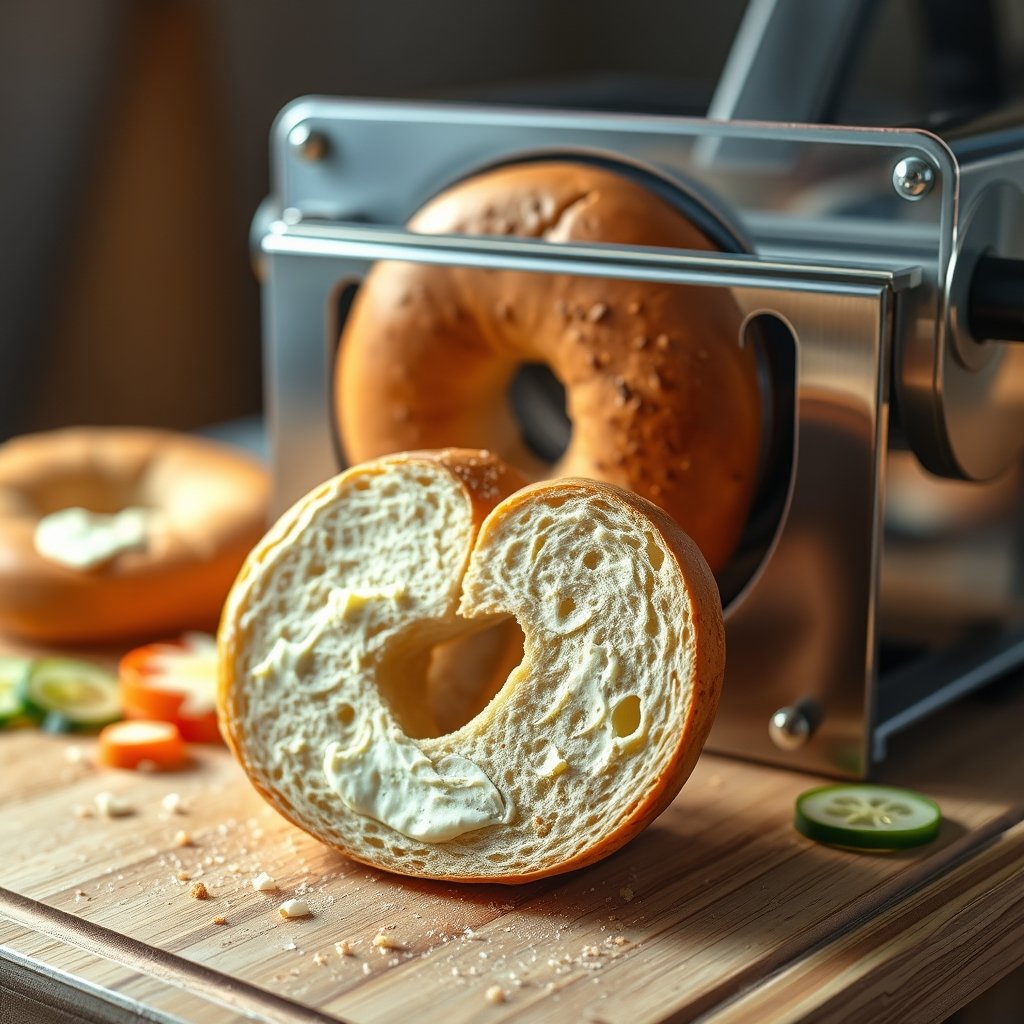 Bagel Slicer: 7 Ultimate Secrets For Easy Slicing In 2026 2 bagel slicer in action