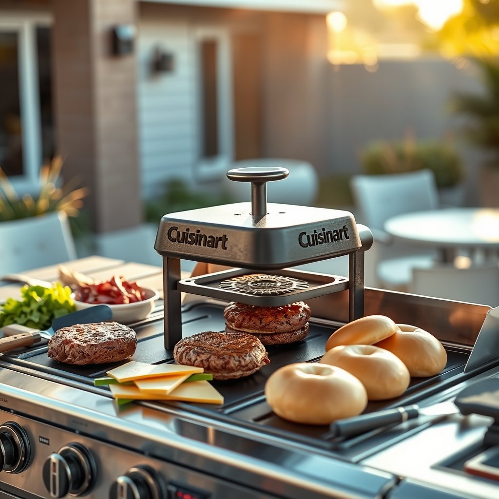 burger press product view