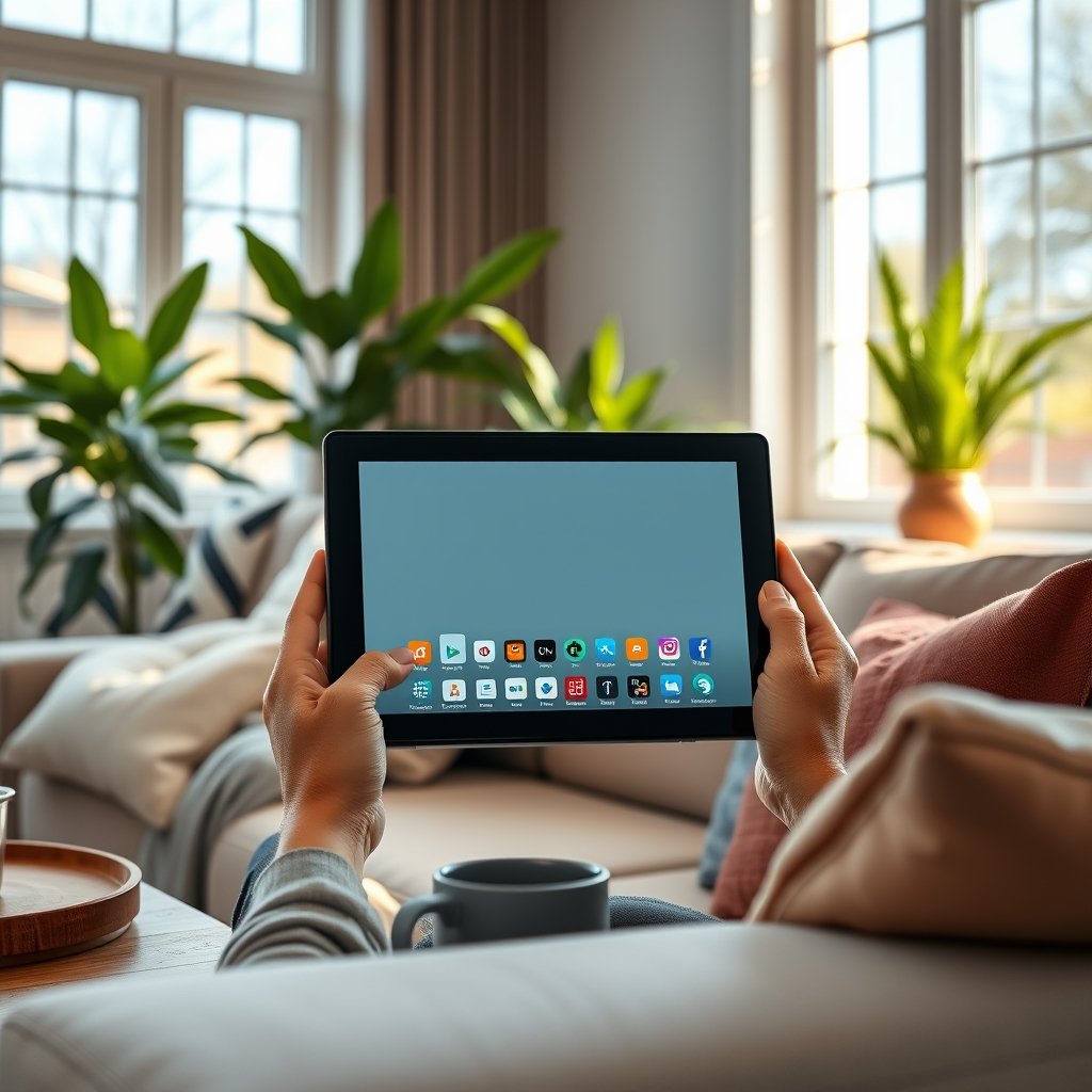 fire tablet product view