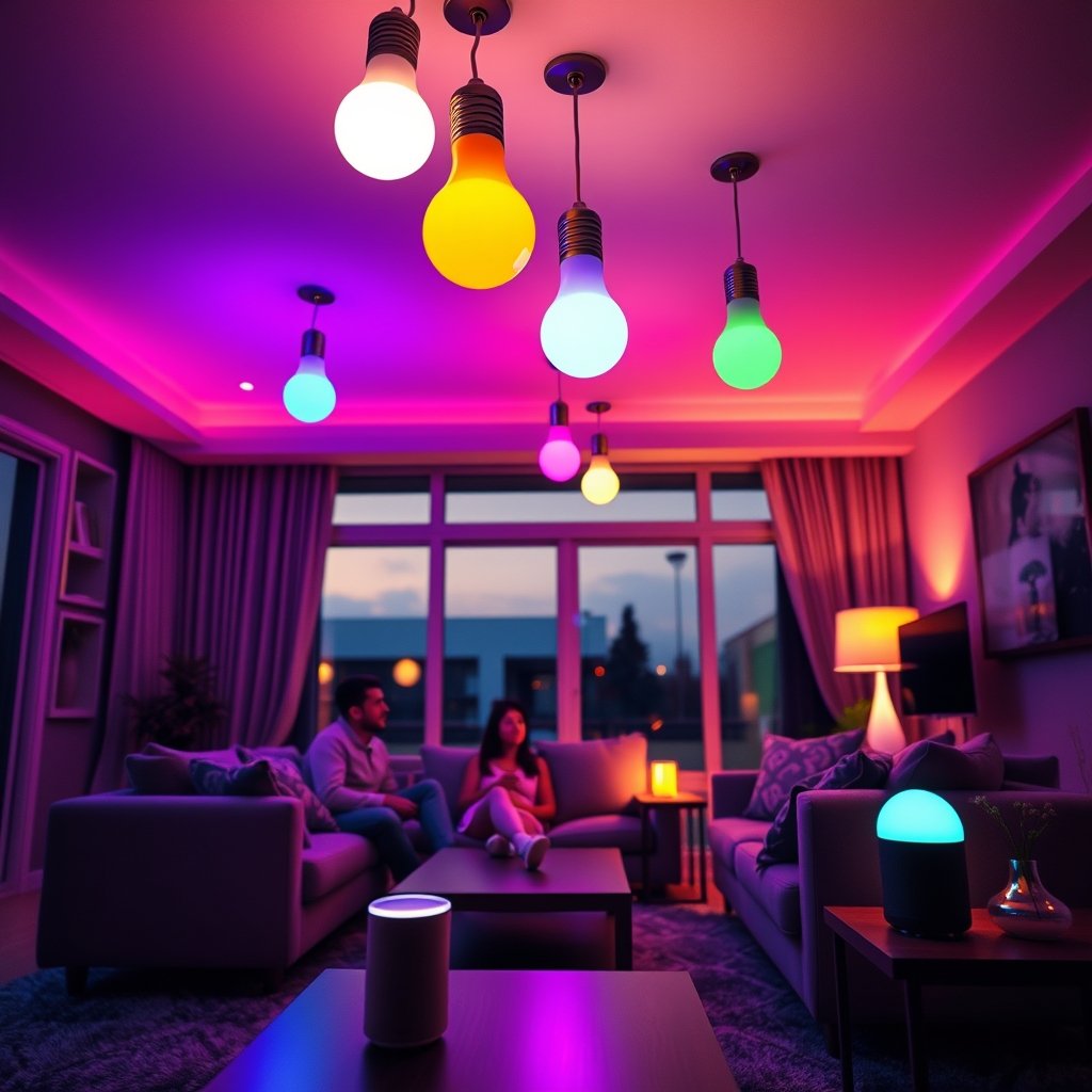 smart bulb product view