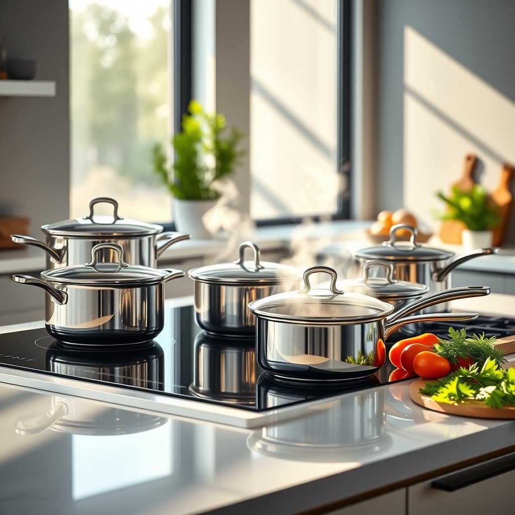 stainless cookware product view