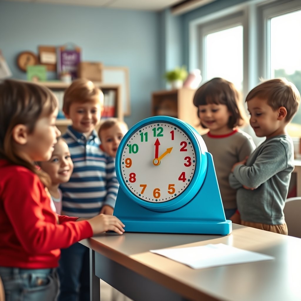 teaching clock product view