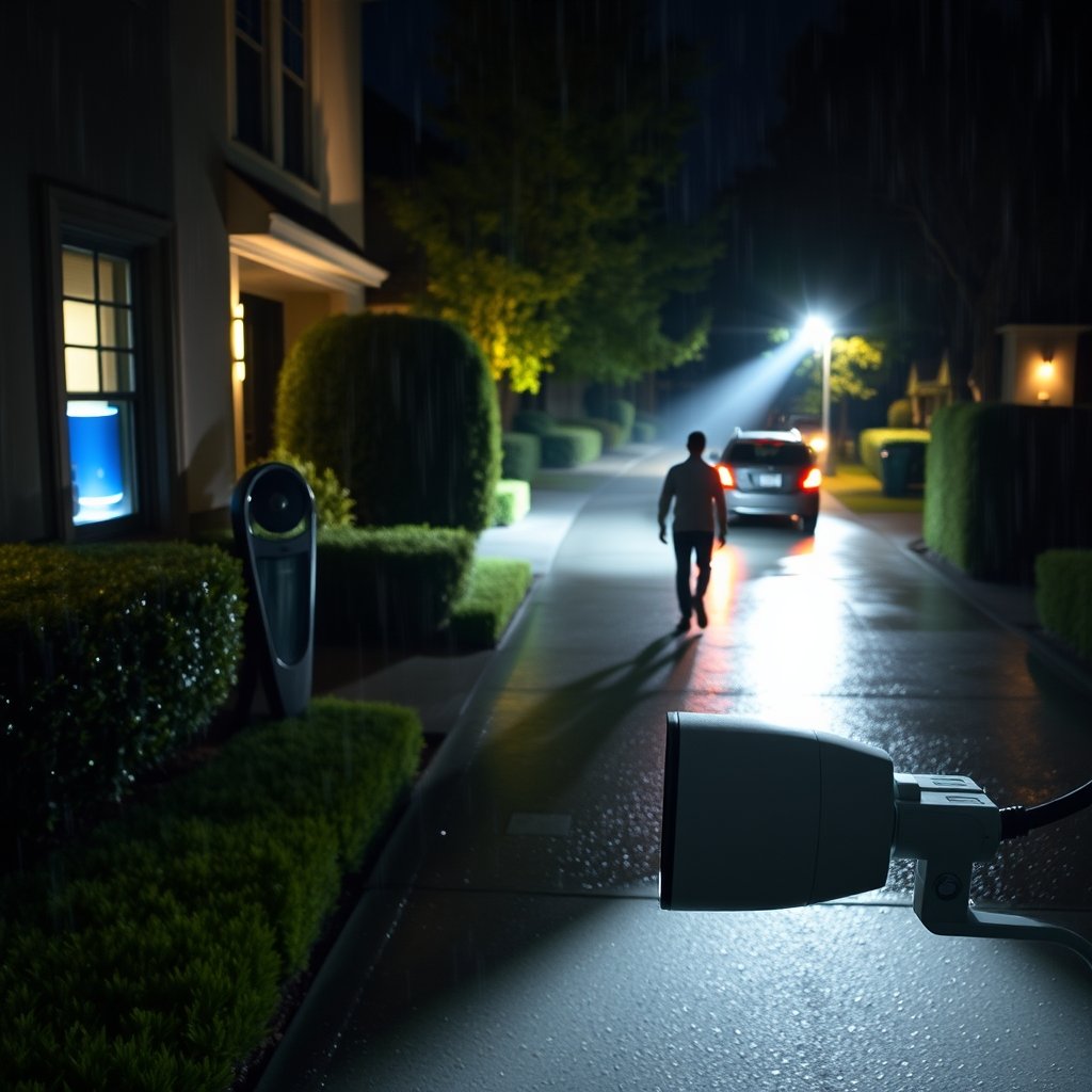 Floodlight Camera: 7 Ultimate Checklist For Amazing Security In 2026 2 floodlight camera in action