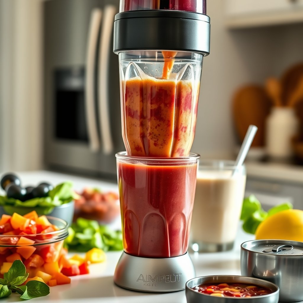 magic blender in action