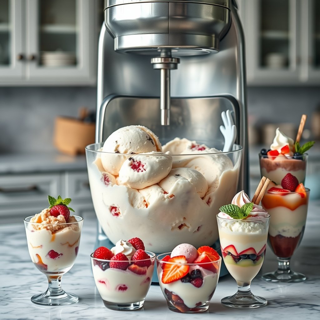 ice cream in action